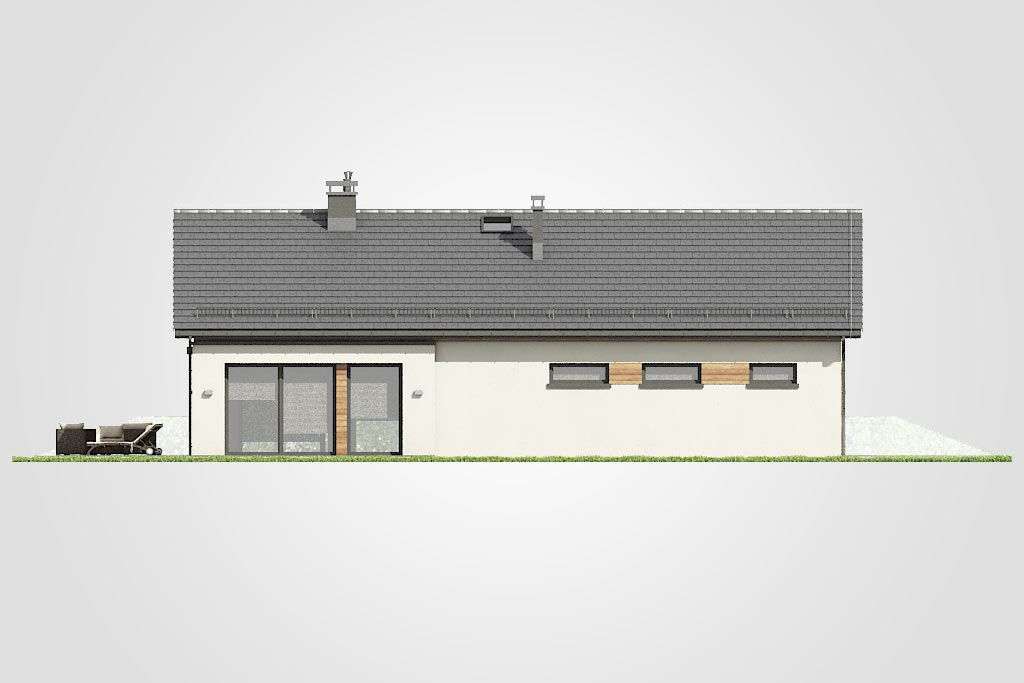 Elewacja domu Dom SK1 - 3