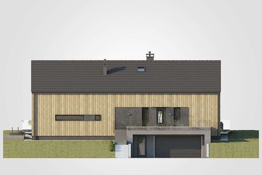 Elewacja domu Dom SK4 - 1