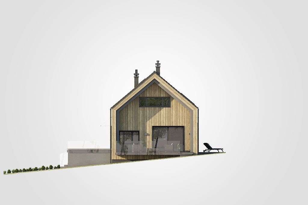 Elewacja domu Dom SK4 - 4