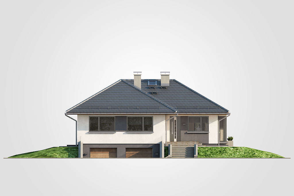 Elewacja domu Dom SK5 - 1