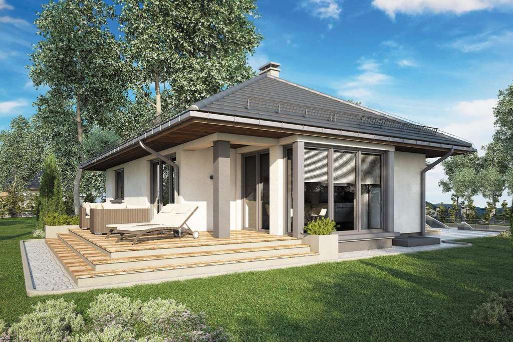 Wizualizacja projektu Dom SK5 - 4