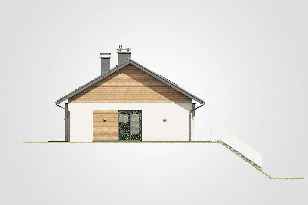 Elewacja domu Dom SK6 - 2