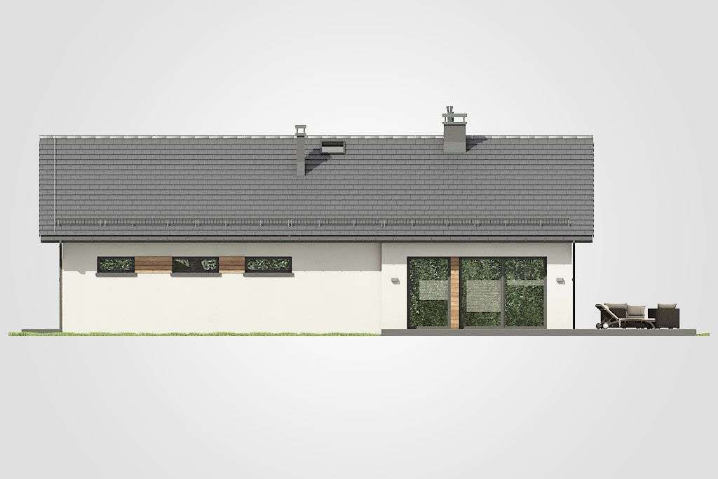 Elewacja domu Dom SK6 - 3