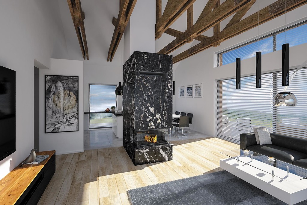 Wnętrze domu Dom SK6 - 1