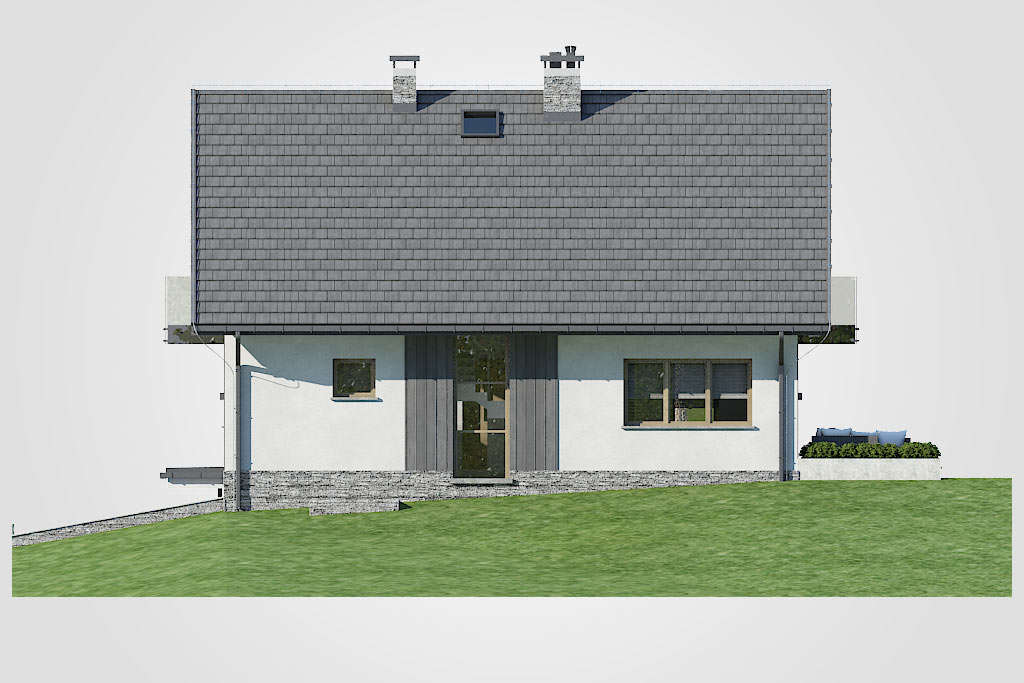 Elewacja domu Dom SK7 - 1