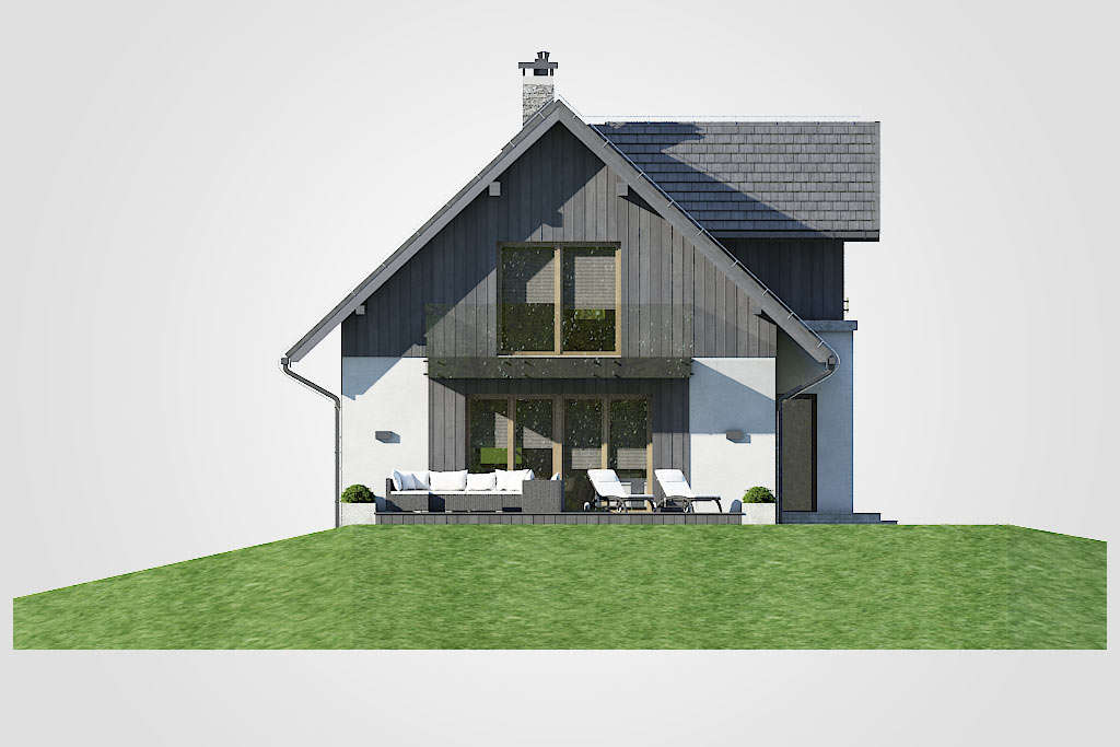 Elewacja domu Dom SK7 - 2