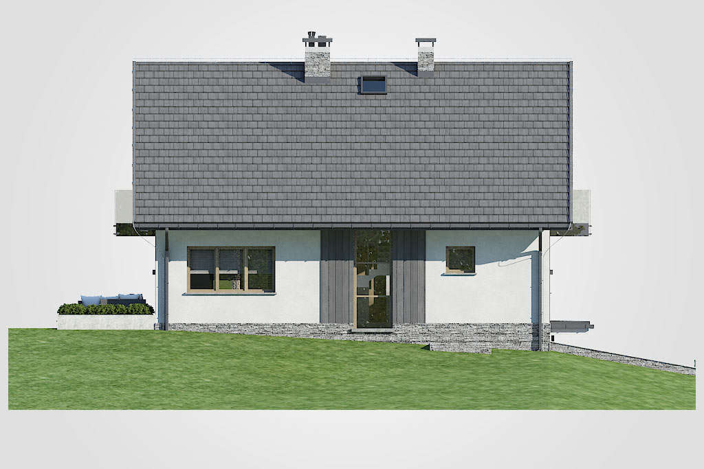 Elewacja domu Dom SK7 - 1