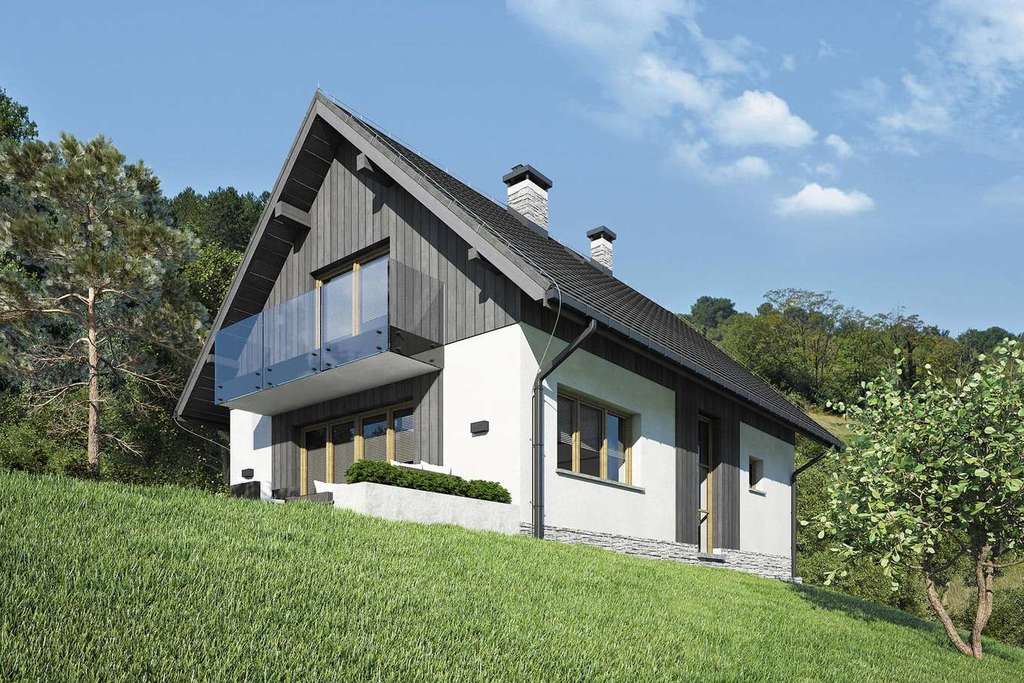 Wizualizacja projektu Dom SK7 - 3