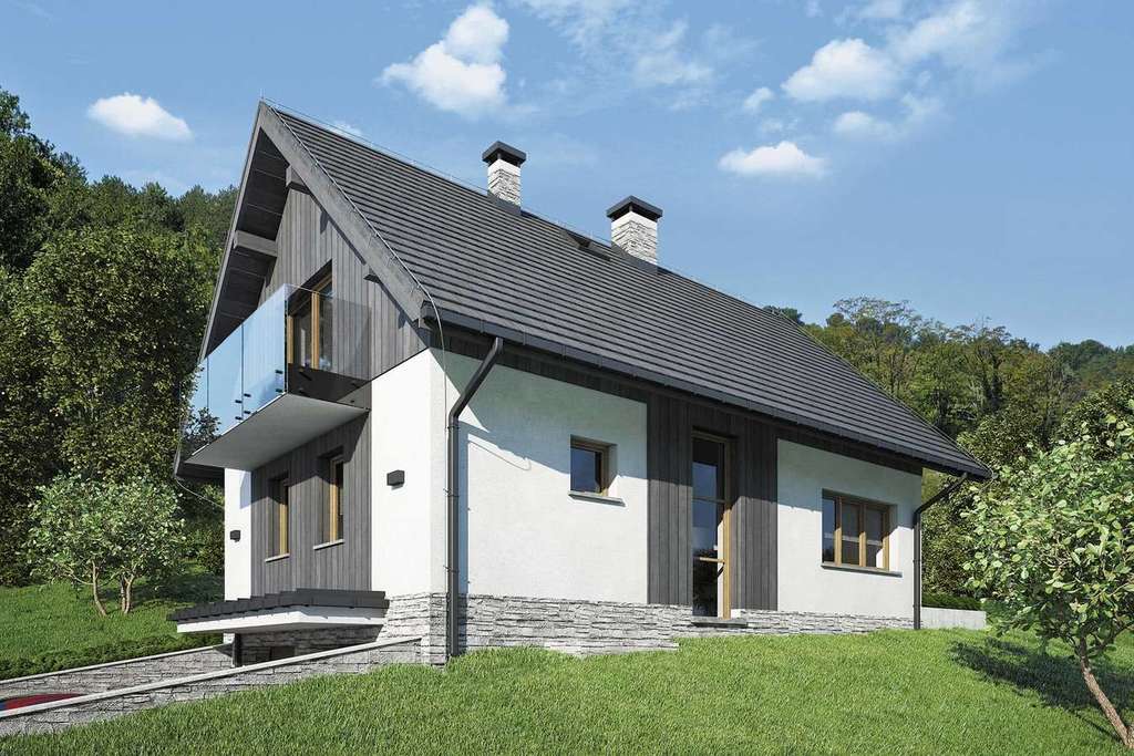 Wizualizacja projektu Dom SK7 - 5
