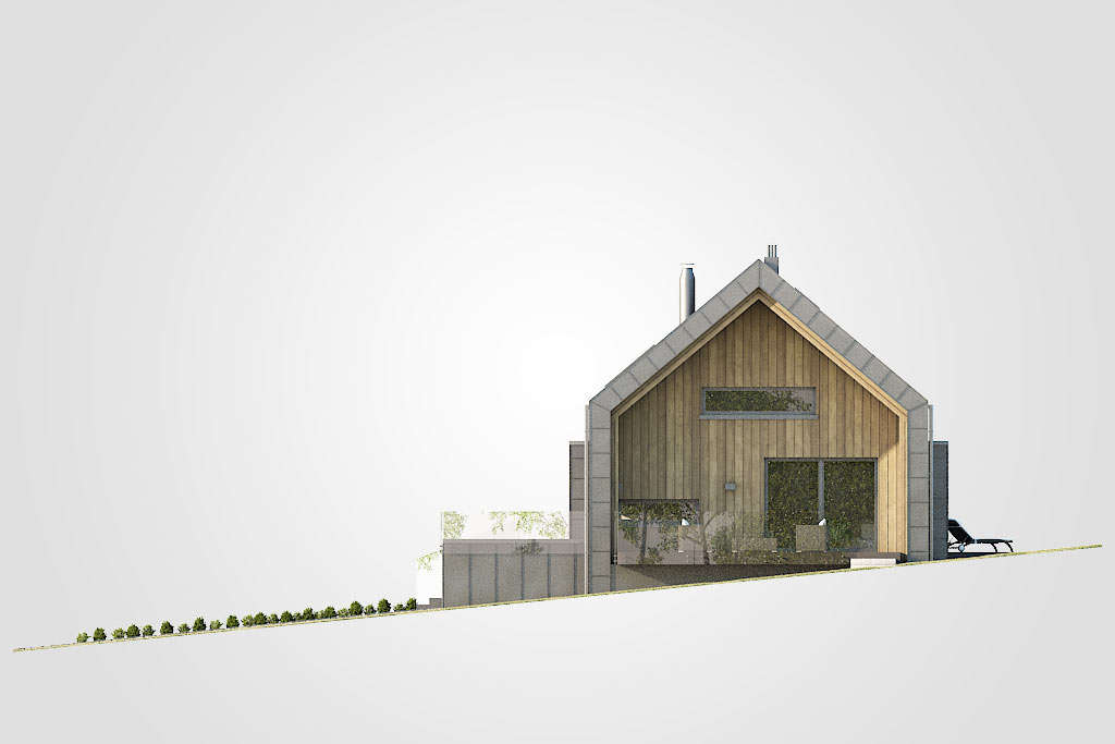 Elewacja domu Dom SK11 - 2