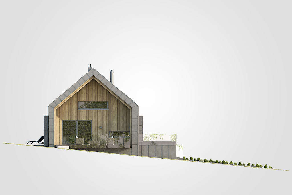 Elewacja domu Dom SK11 - 2