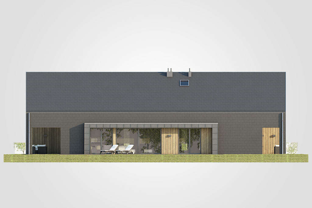 Elewacja domu Dom SK11 - 3