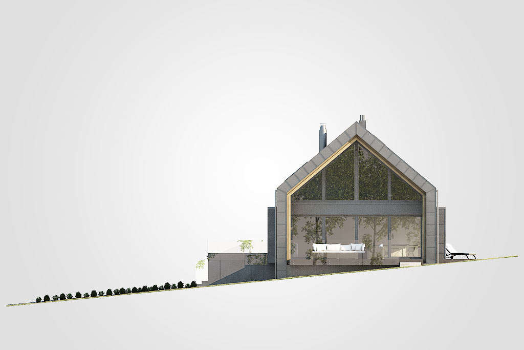 Elewacja domu Dom SK11 - 4