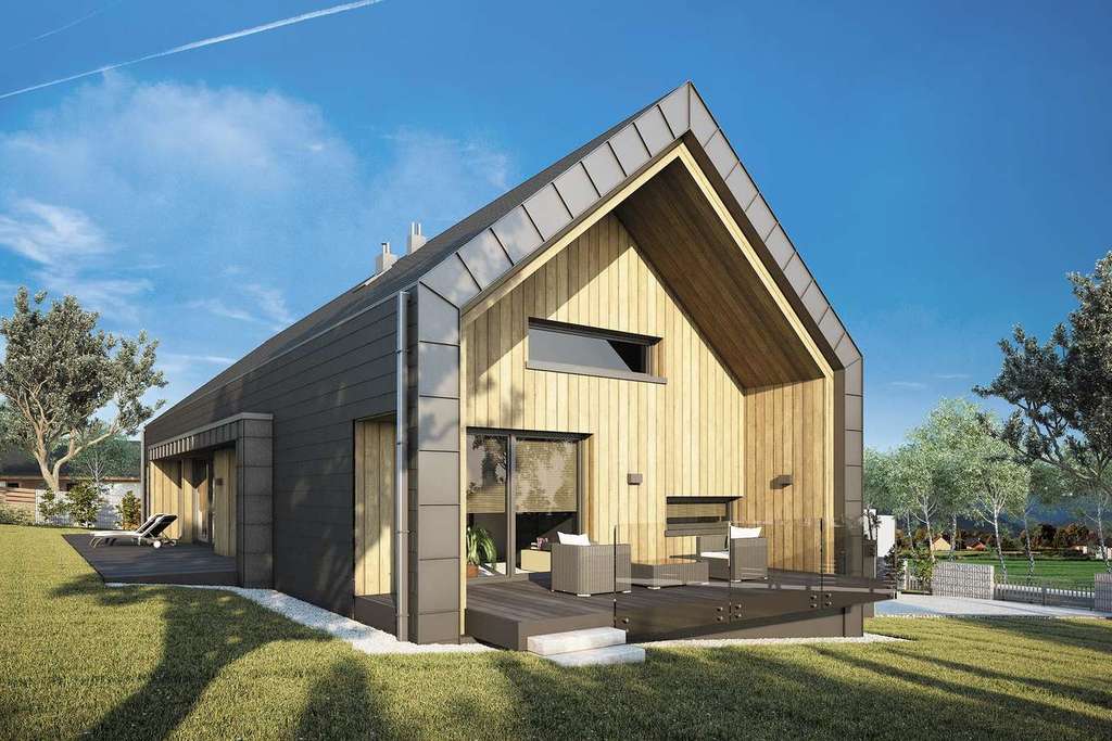 Wizualizacja projektu Dom SK11 - 4