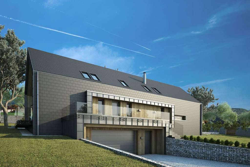 Wizualizacja projektu Dom SK11 - 6