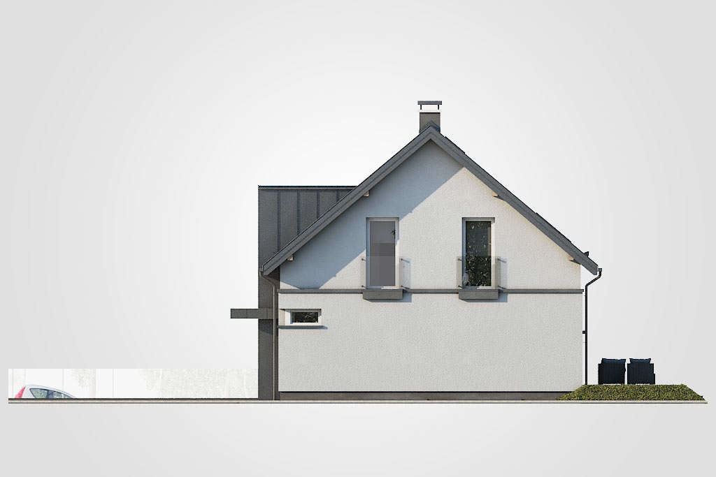 Elewacja domu Dom SK12 - 4